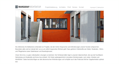 Desktop Screenshot of marggraf-architektur.de